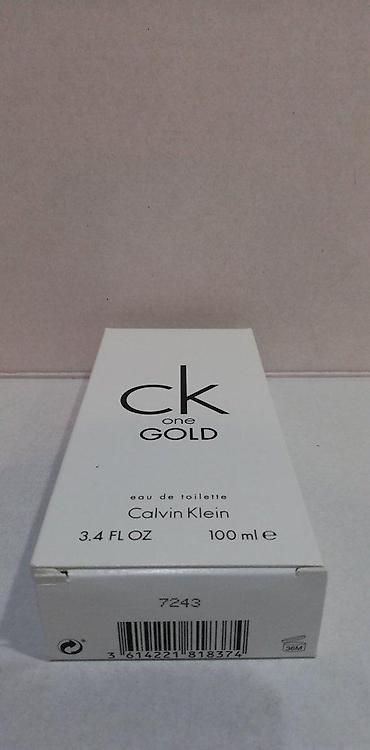 Parfemi: CALVIN KLEIN CK ONE GOLD EDT100ML TSTR | Calvin Klein CK One Gold — 5