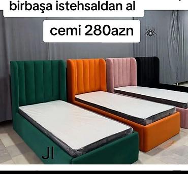 Ev üçün mebel: Yeni, Təknəfərlik çarpayı — 1
