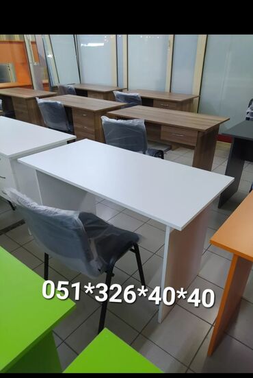 Masa və oturacaq dəstləri: Qonaq otağı üçün, Yeni, Açılmayan, Dördbucaq masa, 1 stul — 6