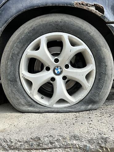 g2 master: Литой диск BMW + шина 5х120 r16 без варок без трешин с резинами две — 1