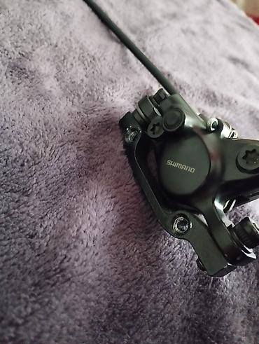 velosiped diski: Shimano mt200 qabaqdır ideal vəziyyətdədir yağı çoxdur - Brend — 2