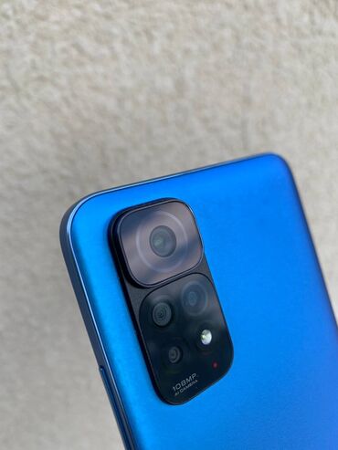 винтилятор для телефона: Xiaomi, Redmi Note 11S, Б/у, 128 ГБ, цвет - Голубой, 2 SIM