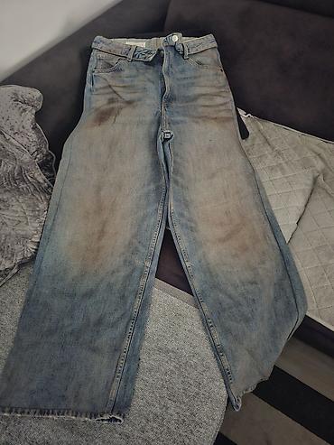 Pantalone, Farmerke, Šortsevi: ZARA farmerke – model širokih nogavica (wide leg) - Brend: ZARA - — 1