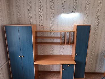 study table: Детская гарнитура, Б/у, Для мальчика, цвет - Синий, Самовывоз — 2