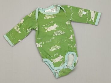 zielone body: Боді, H&M, Для новонароджених, 
стан - Хороший
