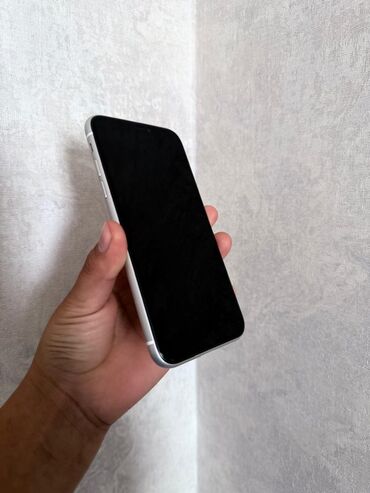 Apple iPhone: IPhone Xr, Б/у, 128 ГБ, Белый, Чехол, Коробка, 77 % — 7