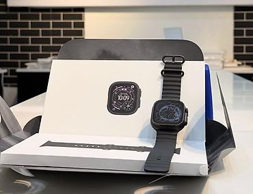 ⌚ Apple Watch Ultra 2 Black Titanium — ✅ Tam ideal vəziyyətdədir 🔋