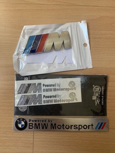 рамки номера: Продам наклейки/шильдики BMW Motorsport. Продаю только то что на фото