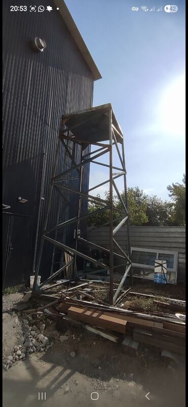 гермес кабель: Трансформер тепкич, Бийиктиги: 4 - 5 meters, Колдонулган, Материалы: Металл