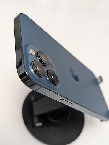 ipnone x: IPhone 12 Pro Max, Б/у, 128 ГБ, Sierra Blue, Кабель, 78 % — 3