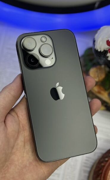 айфон бу бишкек: IPhone 14 Pro, Колдонулган, 256 ГБ, Space Gray