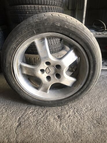 полики для авто бишкек цена: Литые Диски R 17 Mercedes-Benz, 1 шт, отверстий - 5, Б/у