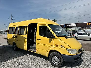 мотор морнинг: Бус на заказ Желтый микроавтобус Mercedes‑Benz Sprinter (длинная база — 1