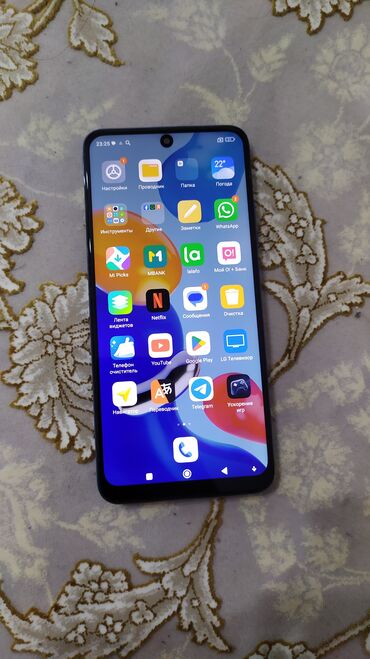 Redmi: Redmi, Redmi Note 11, Б/у, 128 ГБ, цвет - Синий, 2 SIM