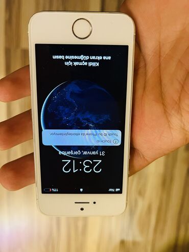 saatlı telefon: Iphone 5s ideal veziyyetde buyrun