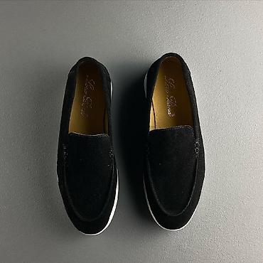 лоро пиона: Лоферы, 39, 39.5, 40, Loro Piana, Новый, цвет - Черный, Самовывоз, Бесплатная доставка, Платная доставка — 4