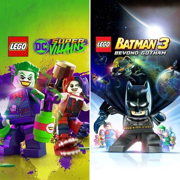 диски для игр: Загрузка игр Комплект LEGO® «Герои и злодеи DC»