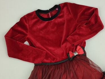 Dress, 5-6 years, 110-116 cm, condition - Perfect