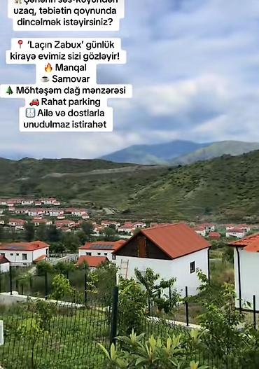 səki ev kirayə: 10 kv. m, 3 otaqlı, Kombi, Qaz, İşıq — 3