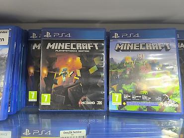 minecraft ps4 disk: Məhsul: Minecraft – PS4 üçün disk versiyası ikinci el az islenmis. - — 1