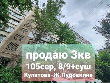 без хозаин квартира: 3 комнаты, 64 м², 106 серия, 8 этаж, Старый ремонт