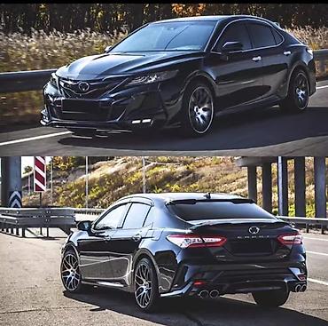 khan: Передний бампер для Toyota Camry (аэродинамический обвес KHANN-стиля) — 4