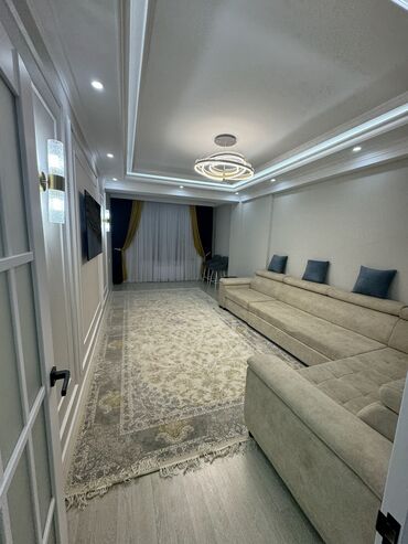 квартира жил массив кок жар: 2 комнаты, 74 м², Элитка, 7 этаж, Дизайнерский ремонт