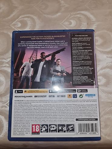 gta 5 playstation 3: Məhsul: Grand Theft Auto V (GTA V) – PS5 disk versiyası - Platforma — 2