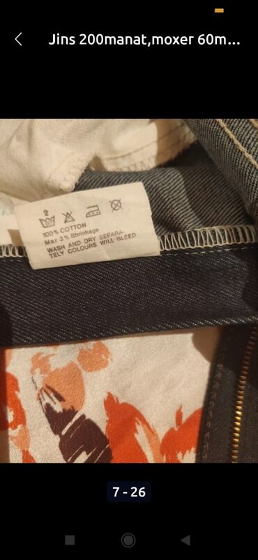 Şalvarlar: Amerikanski jins walvar tezedi 200 manat — 10