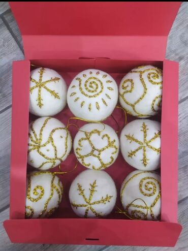 Ёлочные шары и украшения: Ёлочные игрушки Игрушки из войлока украсят ваш дом и создадут — 4