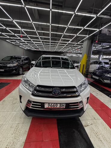 Toyota: Toyota Highlander: 2019 г., 3.5 л, Автомат, Гибрид, Внедорожник