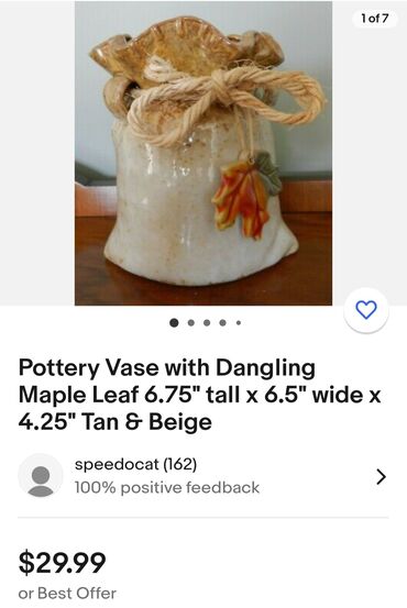 Vaze i saksije: Vaza, Keramika, bоја - Šareno, Novo — 2