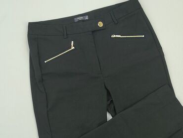 spódniczka czarne z guzikami: Material trousers, Marks & Spencer, 2XL (EU 44), condition - Perfect