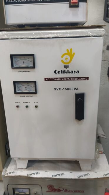 Gərginlik stabilizatorları: Yeni, Ev üçün, 1 faza, Gərginliy stabilizatoru, 110 V, Rayonlara çatdırılma, Pulsuz çatdırılma, Kredit var — 19