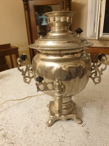 Alətlər: İşlənmiş, rəng - Gümüşü, Çaydan, Paslanmayan polad, 3 l, Rusiya
