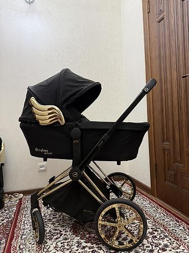 Коляска, Cybex, цвет - Черный, Б/у, Платная доставка