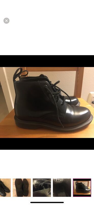 polo обувь: Батильондор Dr.Martens, 36, түсү - Кара