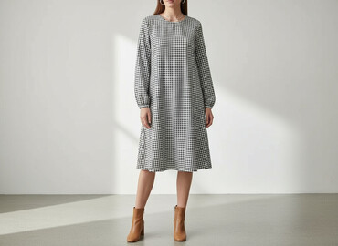 mohito płaszcz w kratę: Mohito, Women`s dress, size S