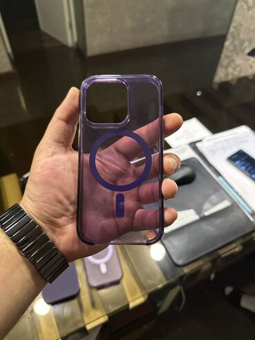 iphone 12 pro case: Şəffaf olan işlənib magsafe orginaldı kabelsiz şarjı dəstəkləyir