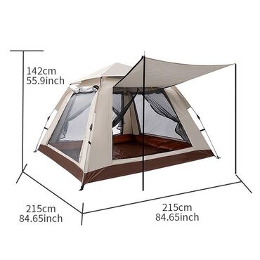 Палатки: Аренда и продажа палаток рассчитанная на 4-5 человек