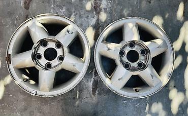 dva kolesa: Литые Диски R 15 Hyundai, Пара, отверстий - 5, Б/у — 1