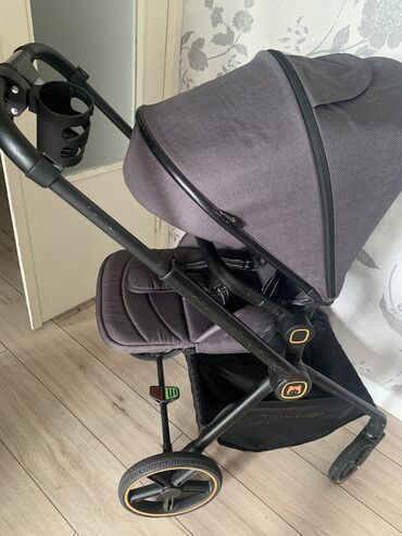 Коляски: Коляска, цвет - Черный, Б/у — 15