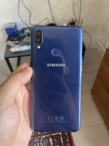 телефоны xiaomi redmi 9c: Samsung Galaxy A10s, 32 ГБ, түсү - Көк, 2 SIM