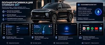 Полная русификация CHANGAN Q07 Что входит: - Русский язык интерфейса