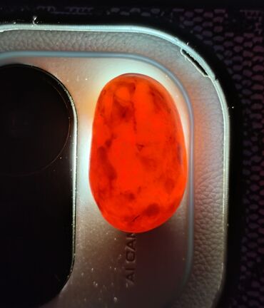 kişilər üçün vizitka qabı: 6mm×3mm red/agate (qırmızı əqiq) Çılpaq gözlə baxıldığda ağ bej