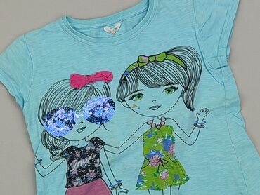 krótka koszula: T-shirt, 5-6 years, 110-116 cm, condition - Good