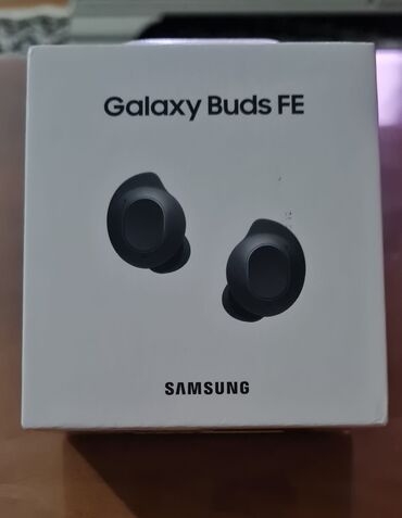 Наушники: Galaxy buds FE. Təzədir, qutusu açılmayıb, Türkiyədən rəsmi mağazadan