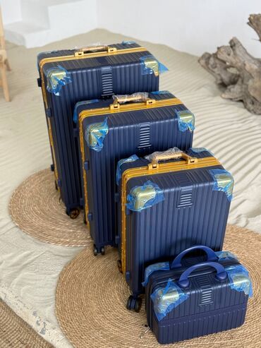 Чемоданы: Чемоданы фабрики "Kobe" - Материал ABC + полиэстер крепкая оболочка — 3