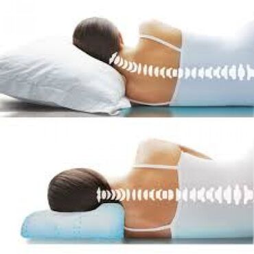 Другие медицинские товары: Ортопедические подушка . Она прекрасно поддерживает шею и голову