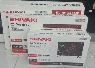 shivaki smart tv: Yeni Televizor Shivaki Led 43" 4K (3840x2160), Ödənişli çatdırılma